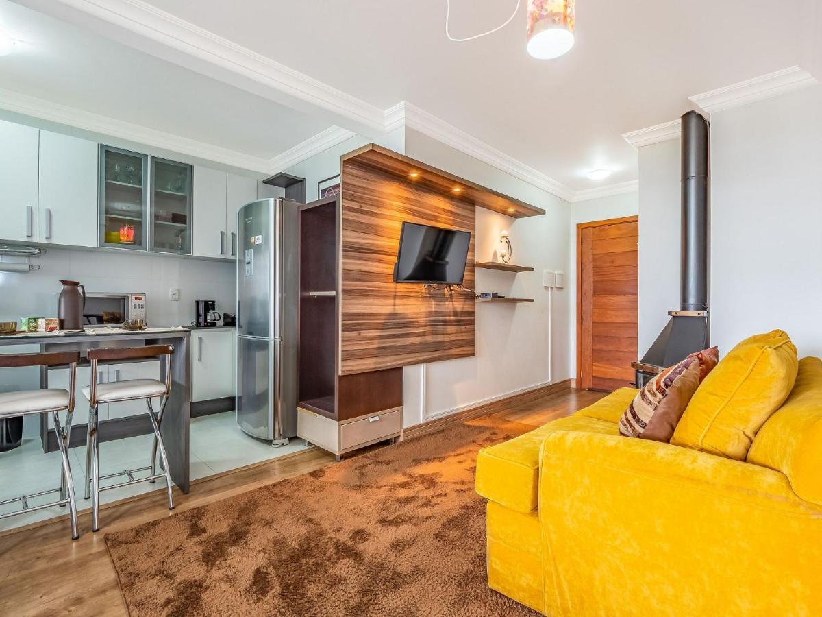 Cristo Rei 302 - Apartamento Em Gramado - Vista Para O Vale Apartamento Exterior foto