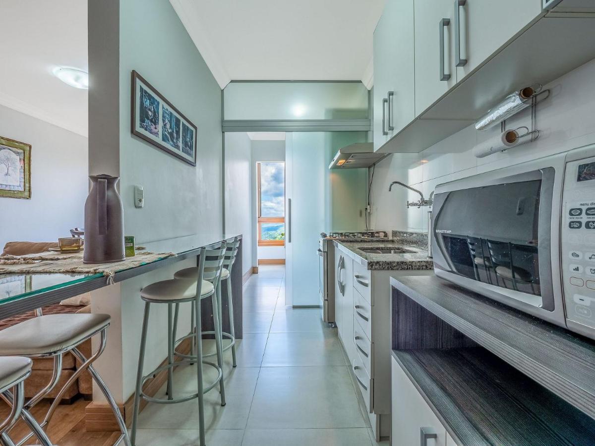 Cristo Rei 302 - Apartamento Em Gramado - Vista Para O Vale Apartamento Exterior foto