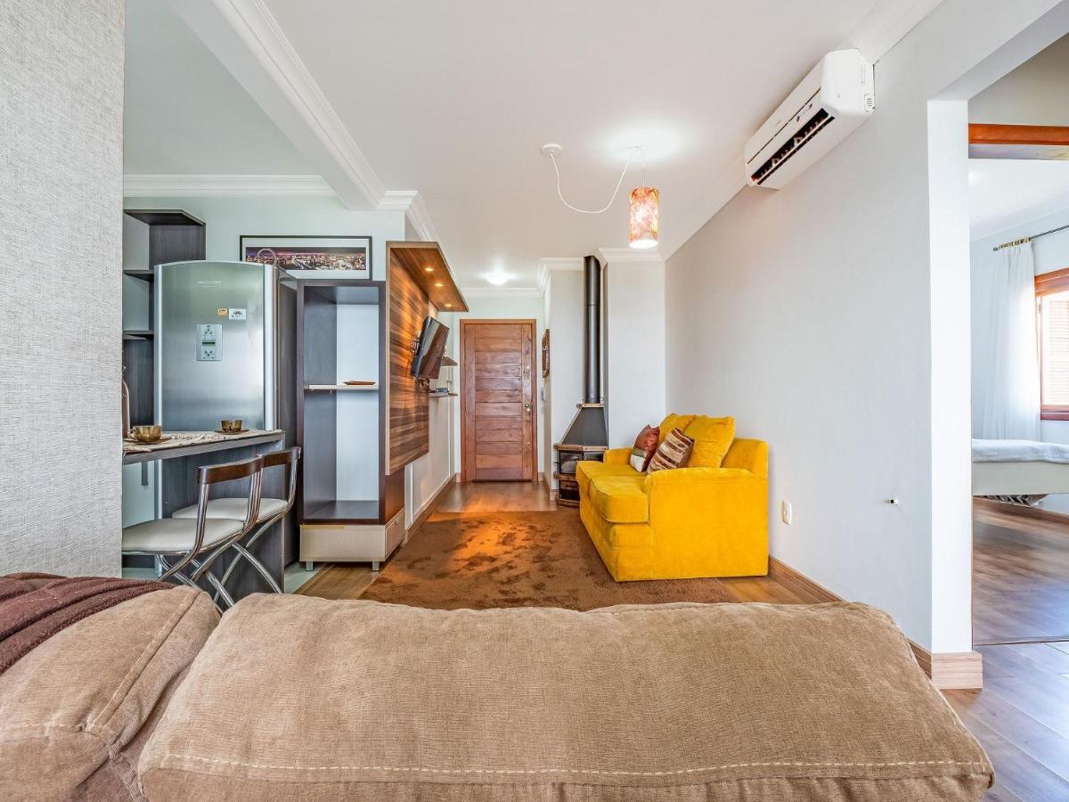 Cristo Rei 302 - Apartamento Em Gramado - Vista Para O Vale Apartamento Exterior foto